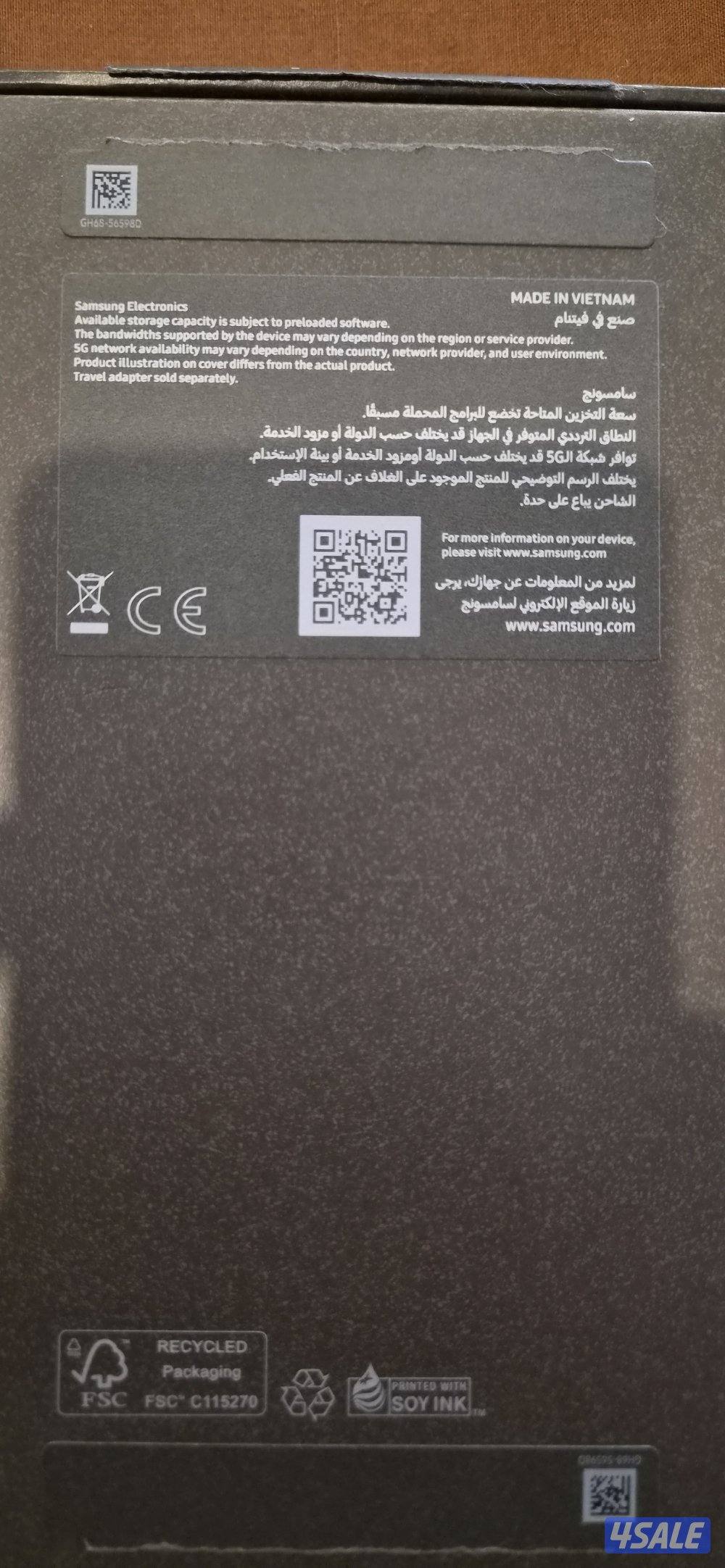 S25FEللبيع استخدام اسبوع مافيه ولا زلغ لون ازرق غامق1