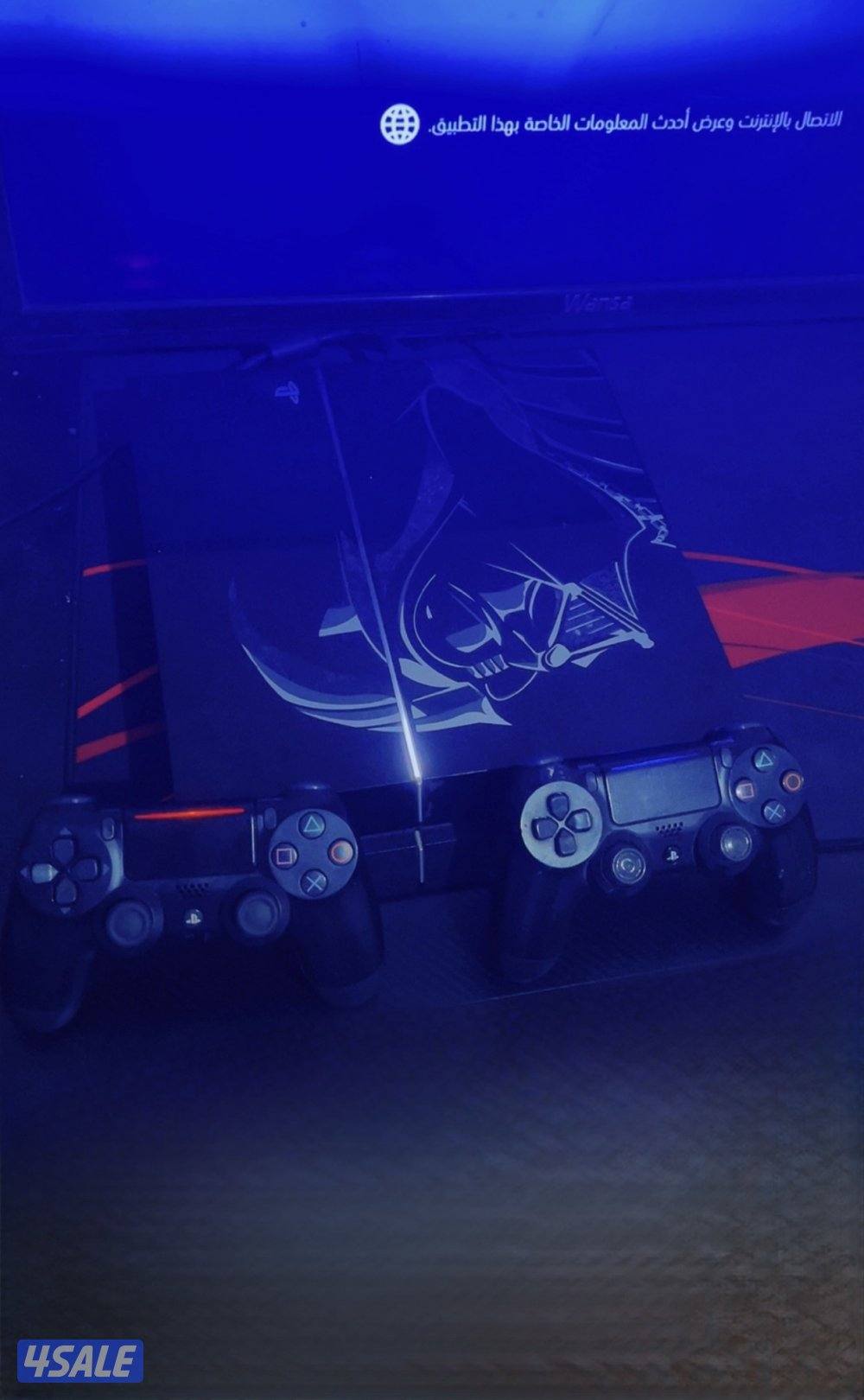 سوني 4 نسخه خاصه بحاله ممتازه جداً0