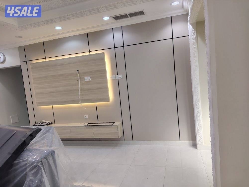 ديكورات خشب طولت بديل خشب بديل رخام شيابرد جام وجار خلفي تلفزيون اصباغ6