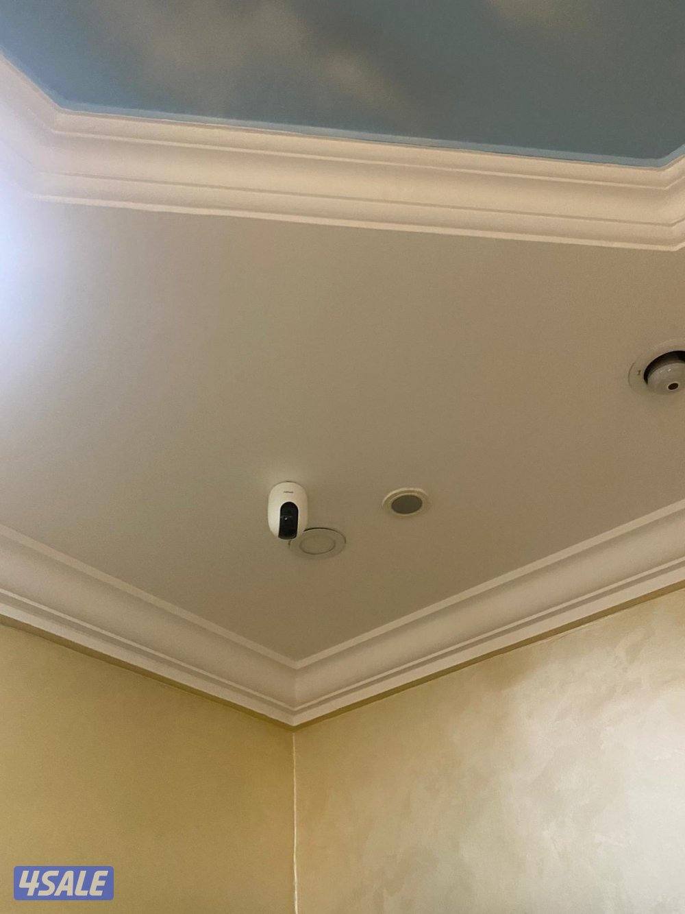 تركيب 4 كاميرات داخليه للأطفال والخدم صوت وصوره متابعه من الهاتف4