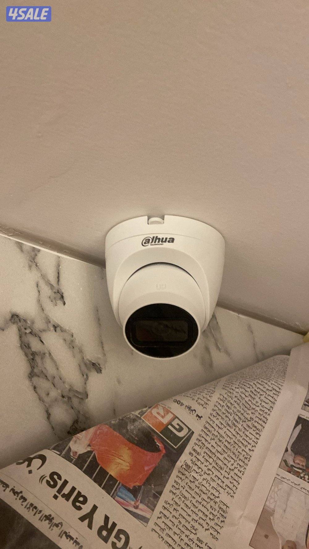 تركيب كاميرات خارجيه ٤ كاميرات ٢ ميجا شامل التركيب5