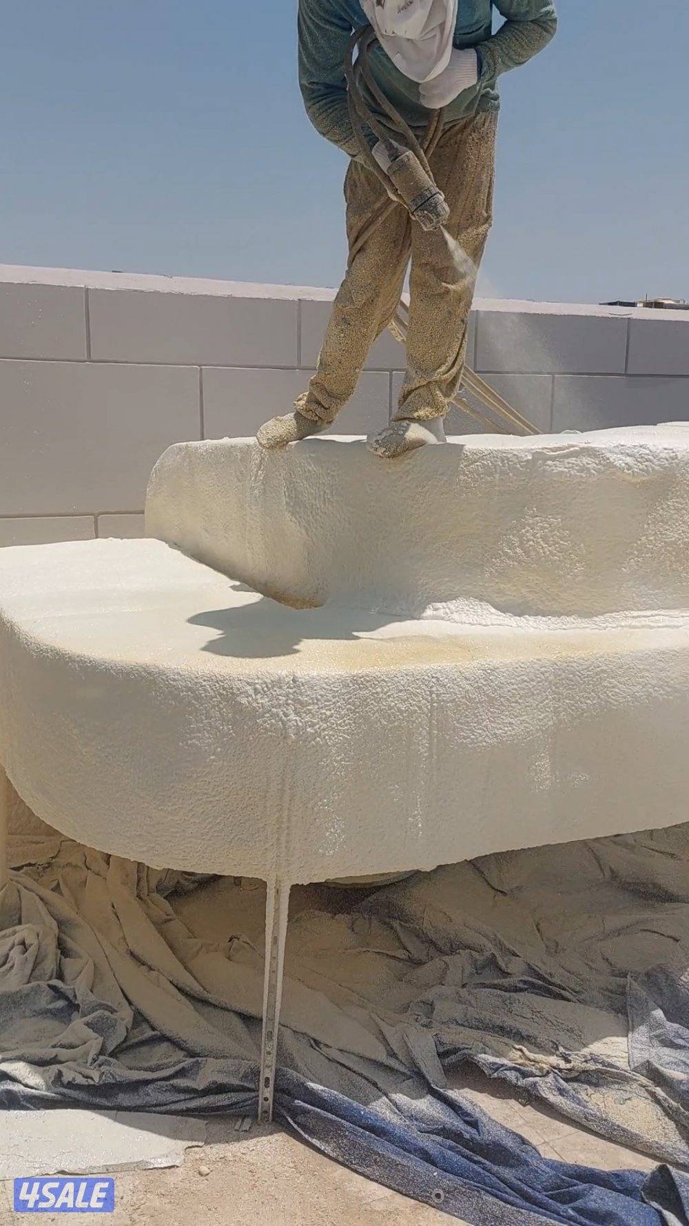 جميع العوزل عازل كربي عازل دكتات عازل اسطح مطبخ حمامت فوم سكريت4