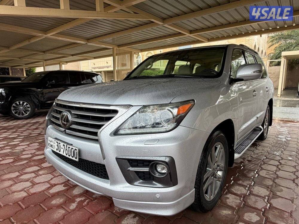 لكزس LX570 الساير 2015 سبورت عداد 257 الف3