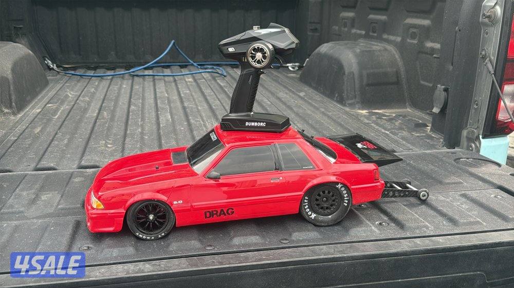 TRAXXAS DRAG SLASH MUSTANG 5.00