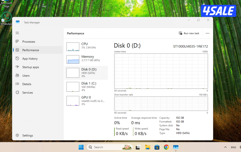 laptop dell Vostro 3400 i5 11th-gen12