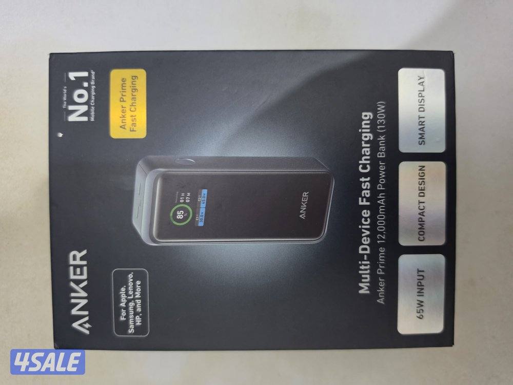 Anker Prime 12,000 mAh Power Bank (130W) Compact Power Bank.1