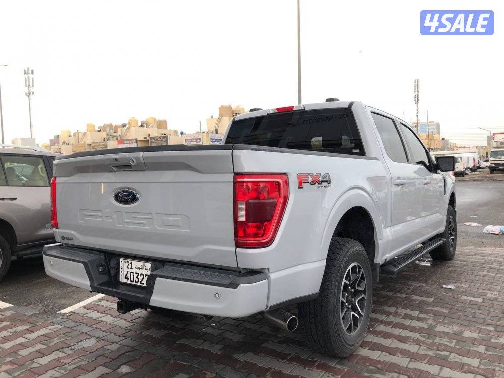 فورد F150 ٢٠٢١ الغانم عداد ١٦٠ ألف شرط الفحص صبغ وكاله غمارتين قير أرض2