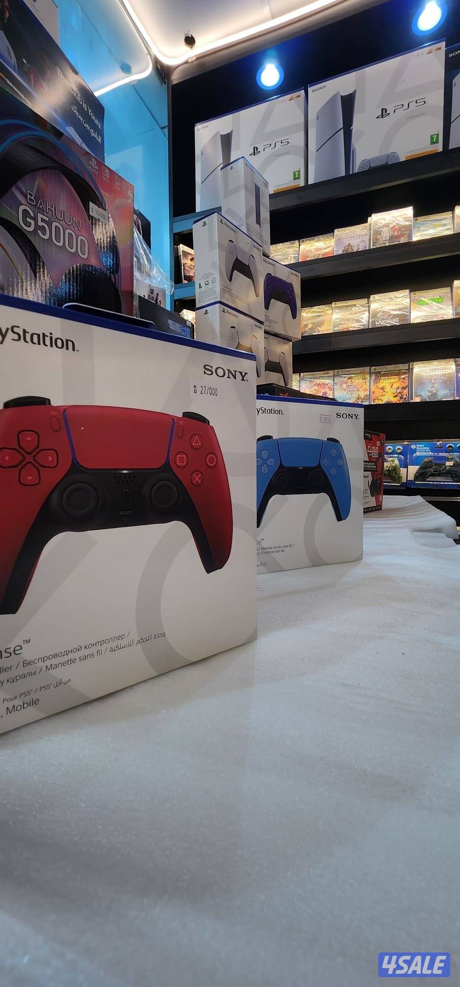 متوفر جميع انواع البلايستيشن والالعاب والاكستسوارات1