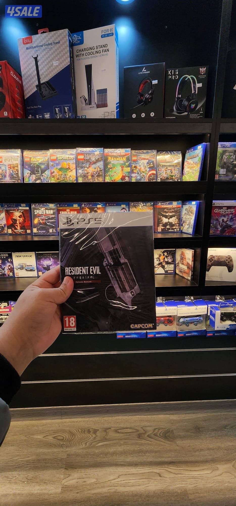 متوفر جميع انواع البلايستيشن والالعاب والاكستسوارات4