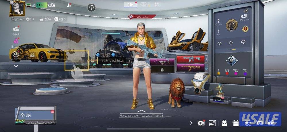 لفل 86 41 سلاح مطول بدله اكس 131 مثك1