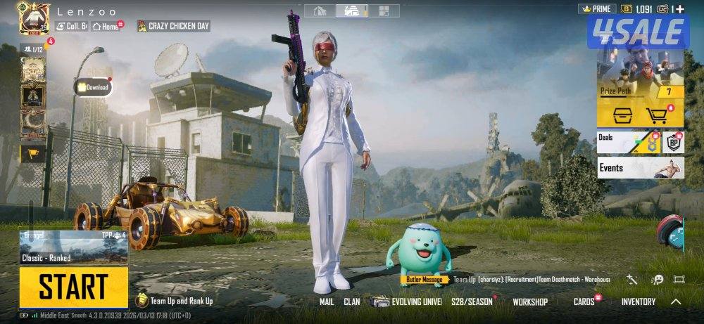 account for sale, collection ✨️ 64,and many skins, glacier max0