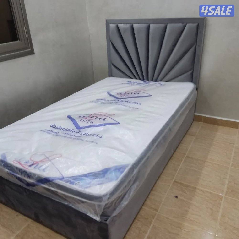 سراير وفرشات طبية بكل المقاسات وأرخص الأسعار وجميع الدزينات والالوان م15