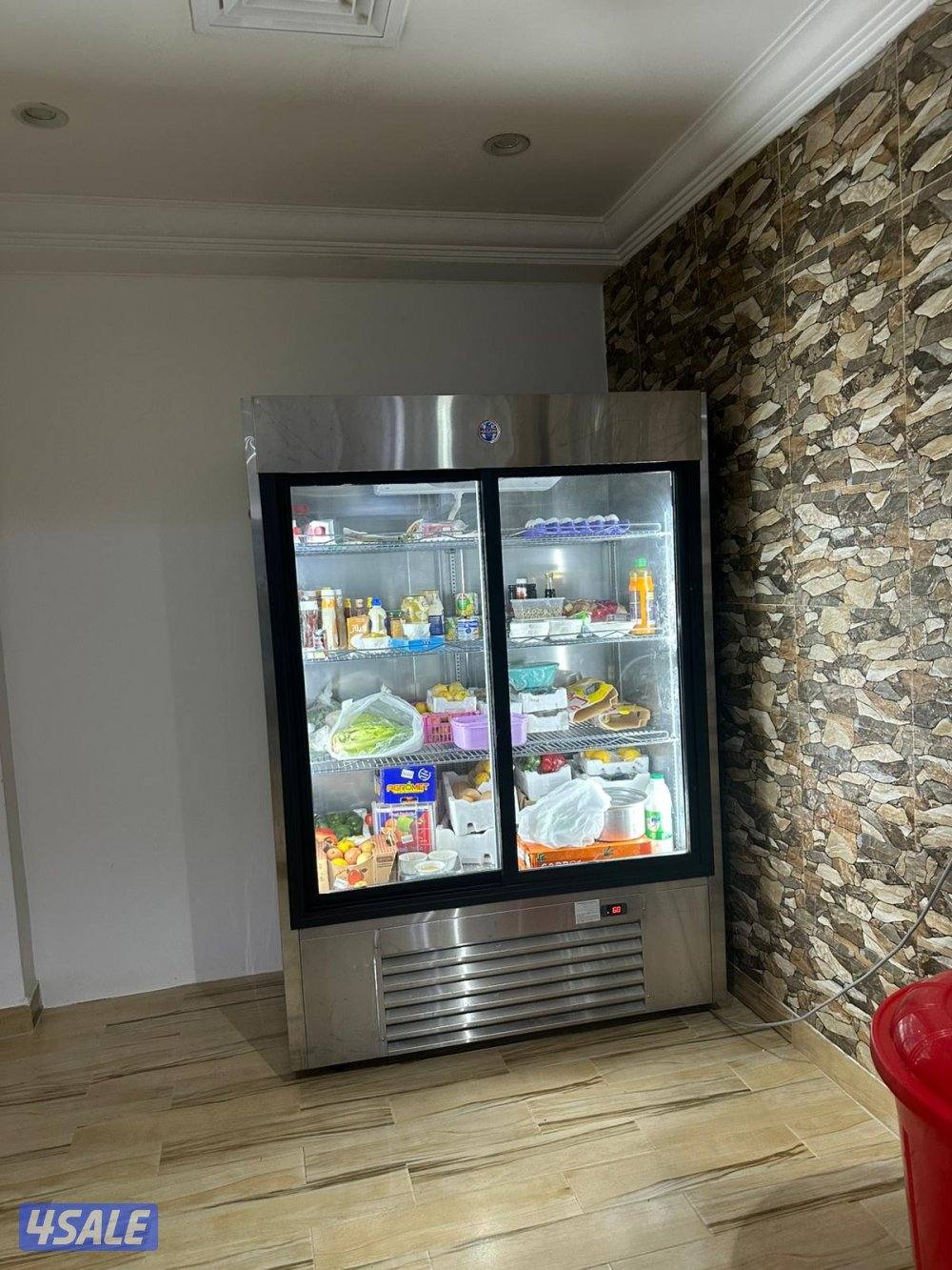 ثلاجة ماركة الحساوي مع كفالة تقريبا 5 سنوات0