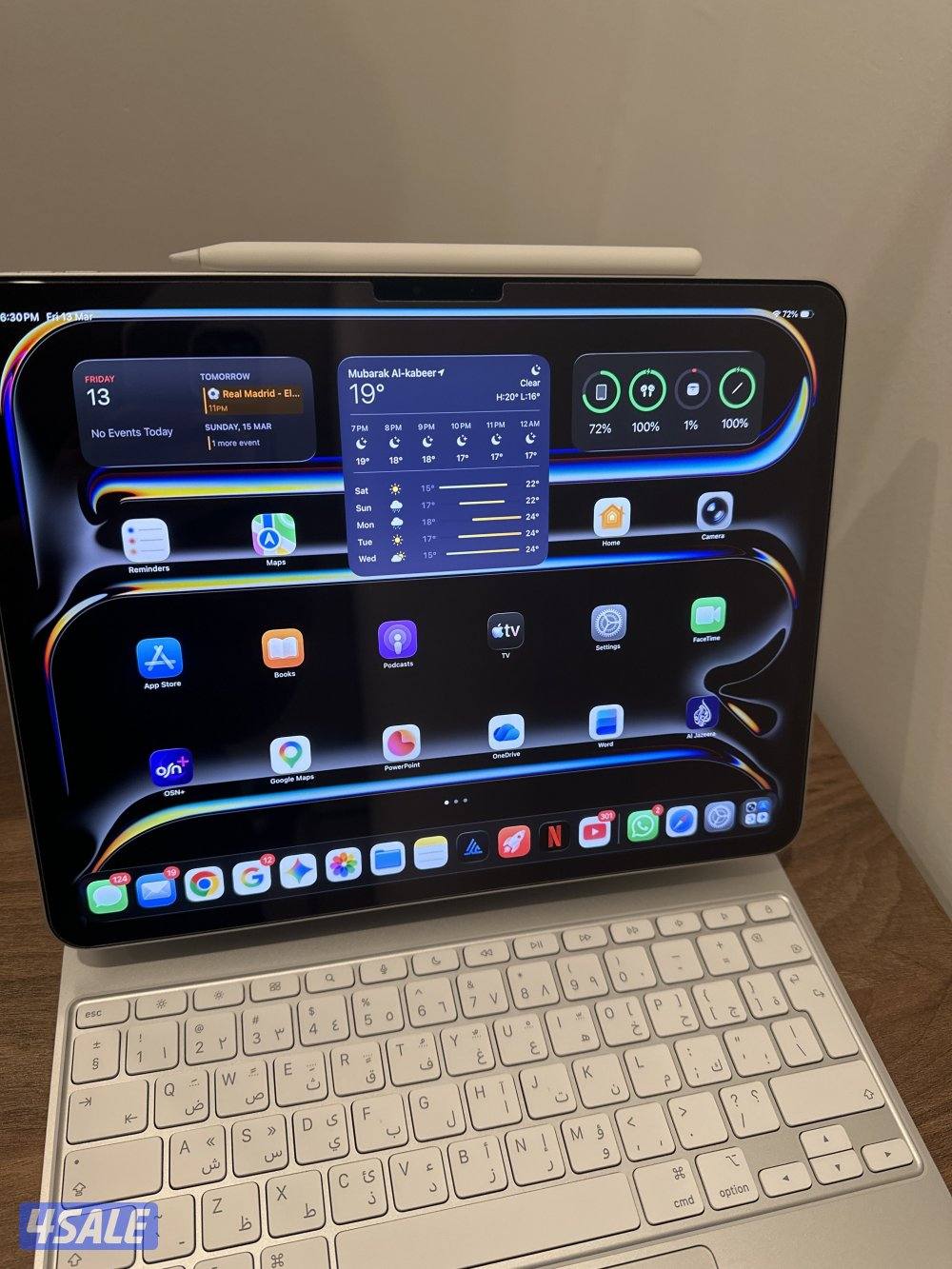 Apple ipad pro m4 chip 256 gb 13 inch silver1