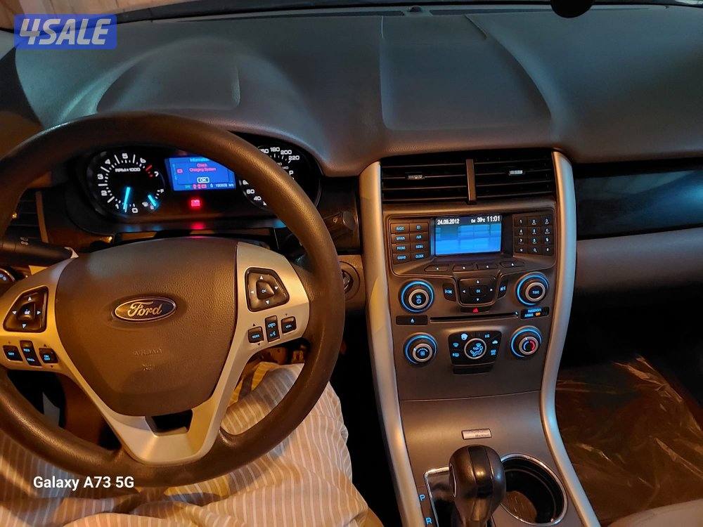 فورد ايدچ 2013 شرط الفحص ( قير ، مكينه ، شاصي )5