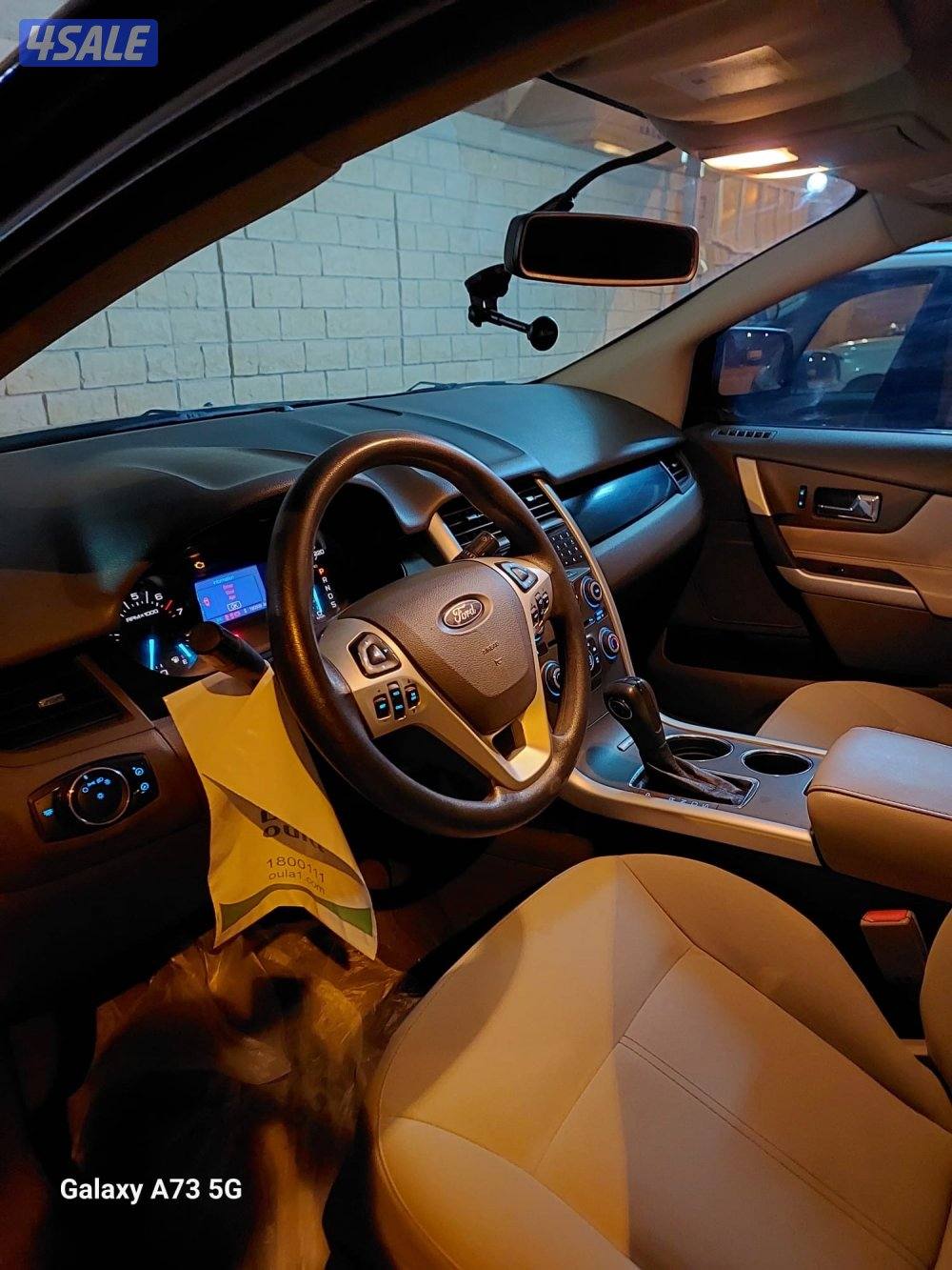 فورد ايدچ 2013 شرط الفحص ( قير ، مكينه ، شاصي )6