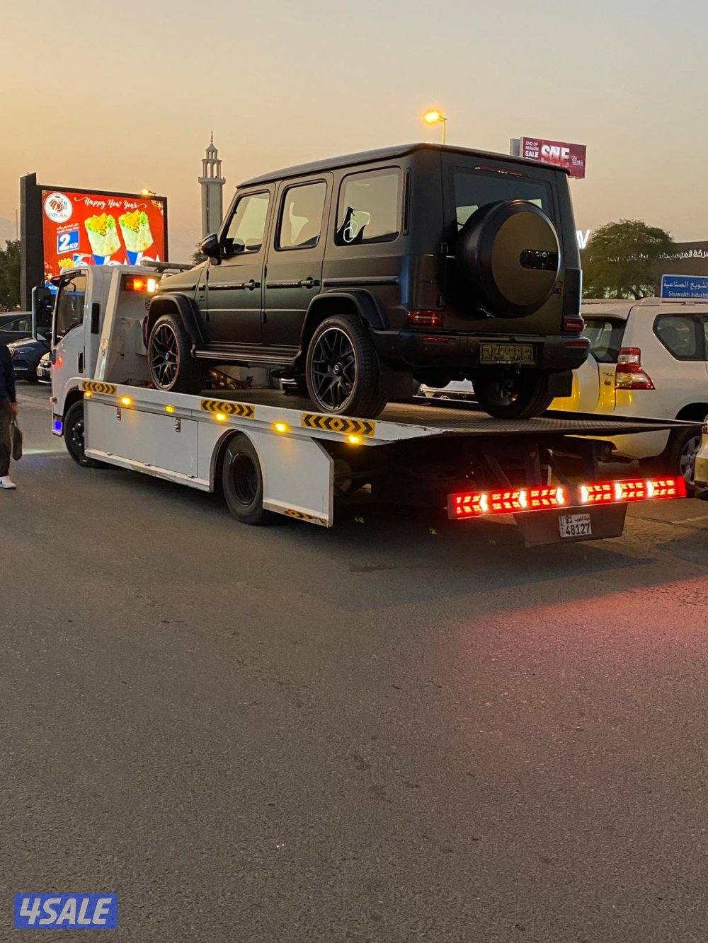 سطحة هايدروليك للشحن الخارجي من الكويت الى جميع دول مجلس التعاون1