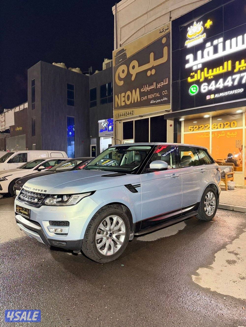 رنج روفر سبورت صبغ الوكاله عداد ١٨٠0