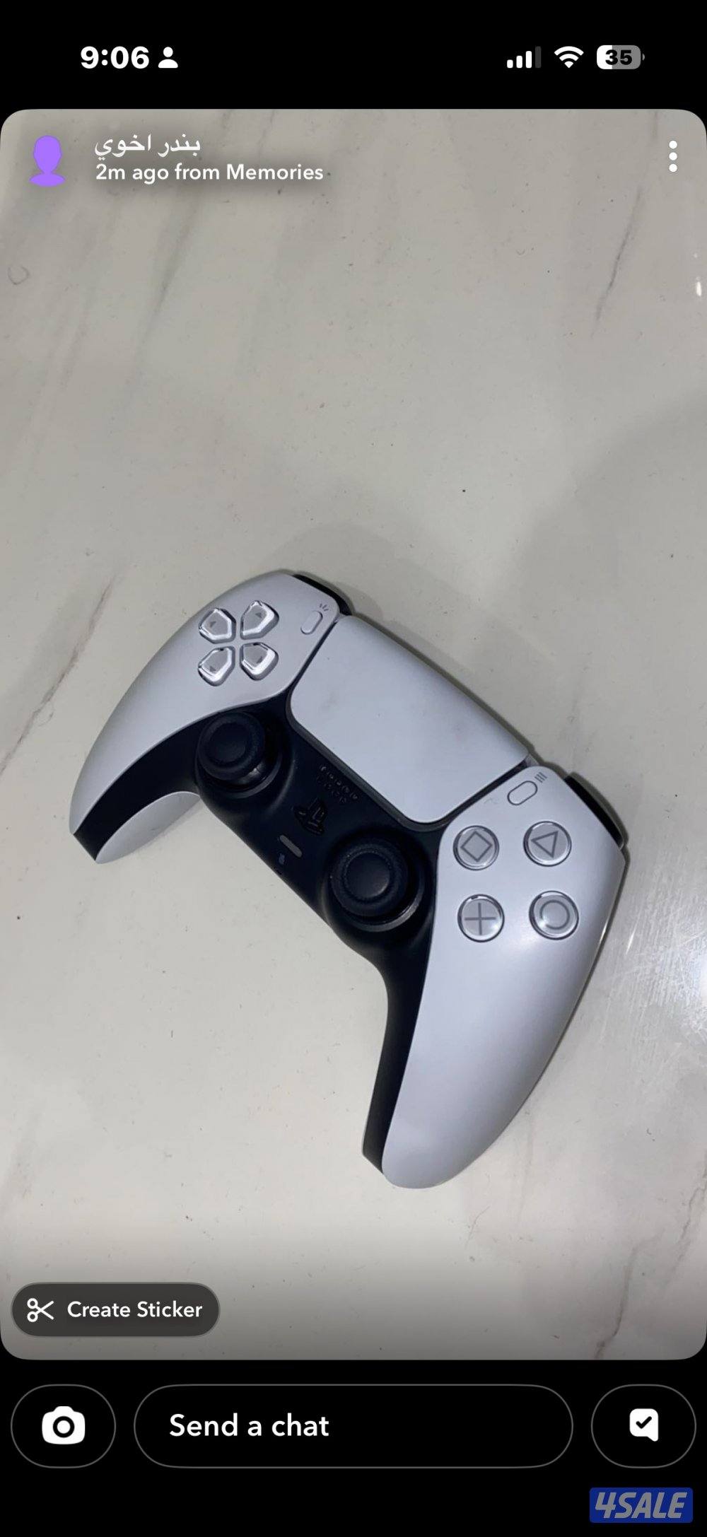 سوني فايف عادي سي دي مو مصلح من قبل الأصلي ومعاه يدتين6