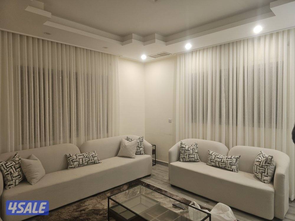 تفصيل كنبات وكراسي ملكيات وجلسات وتفصيل ستائر + يوجود سجاد قص بلمتر اف7