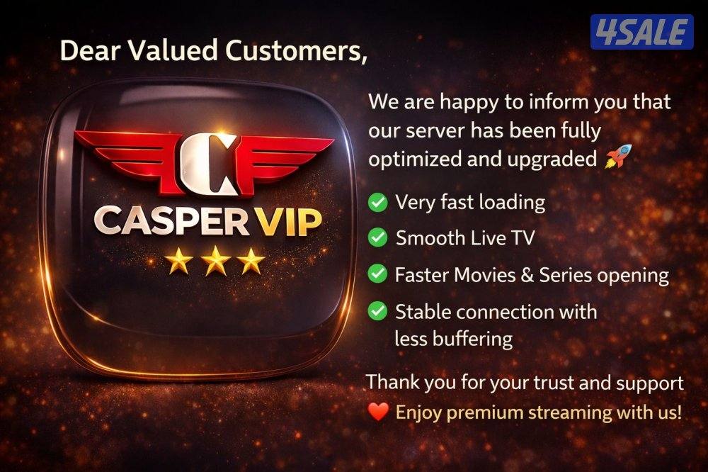 .                 casper VIP اشتراك كاسبر في اي بي4