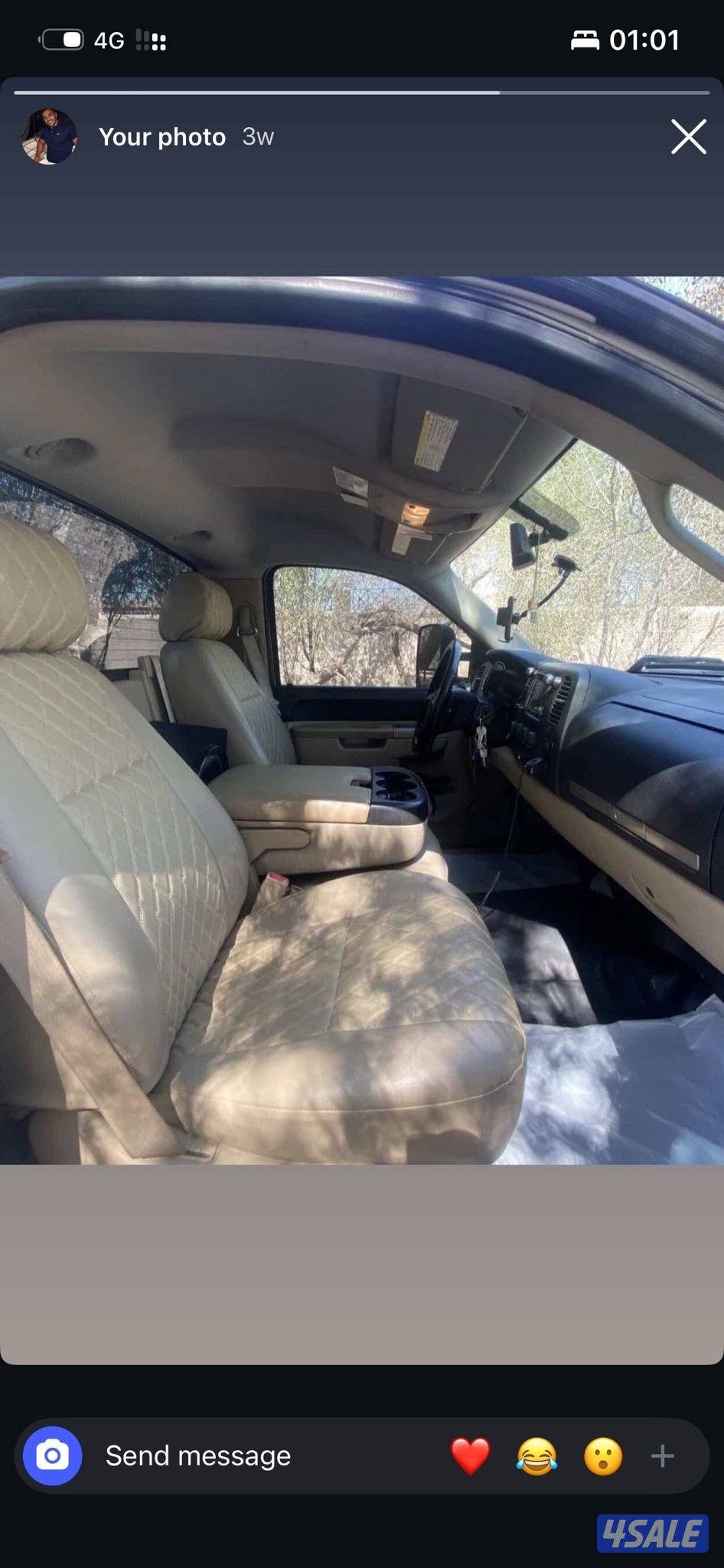 للبيع أو للبدل وانيت 3500 دولي قماره موديل 20111