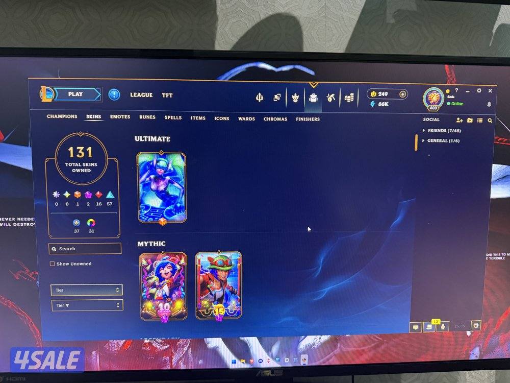 حسابين لول للبيع ماستر اقرا الوصف League of legends LOL4