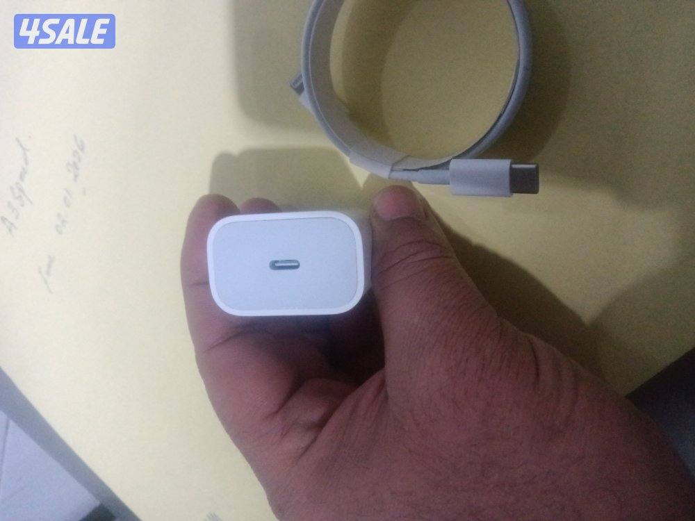 شاحن ابل امريكي 20وات 13 برو ماكس اصلي جديد بالسريال نمبر5