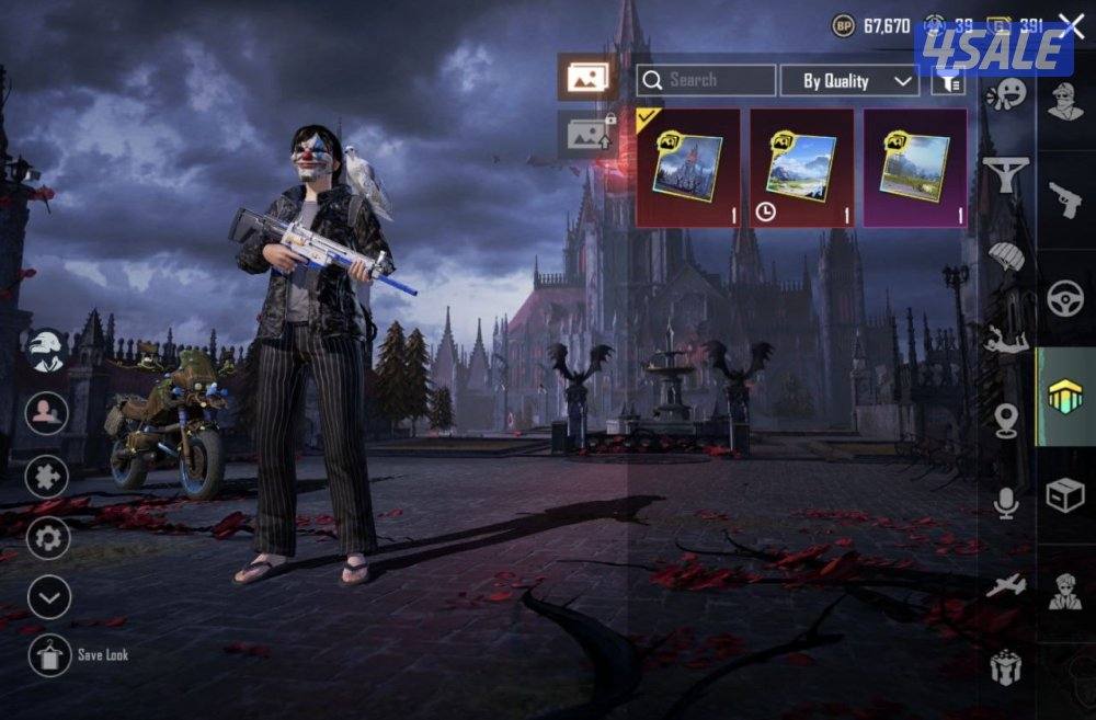 حساب ببجي نادراسلوب خرافي ومستوي عالي امفور ثلجي4