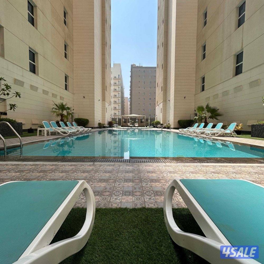 شقة نصف مفروشة للإيجار بالمهبولة قطعة 25