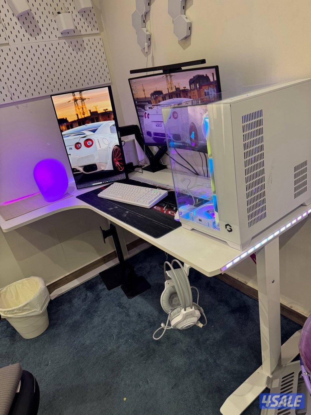 بي سي كرت شاشة ٥٠٦٠ (٨)قيقا رام معا مبرد مائي وشاشتين وماوس وكيبورد1