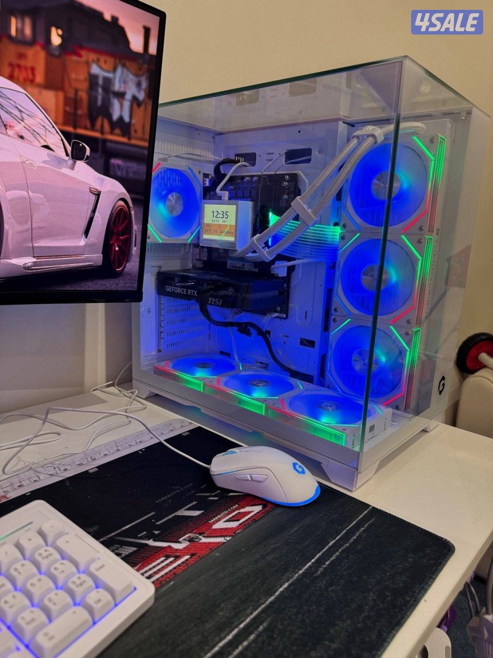 بي سي كرت شاشة ٥٠٦٠ (٨)قيقا رام معا مبرد مائي وشاشتين وماوس وكيبورد4