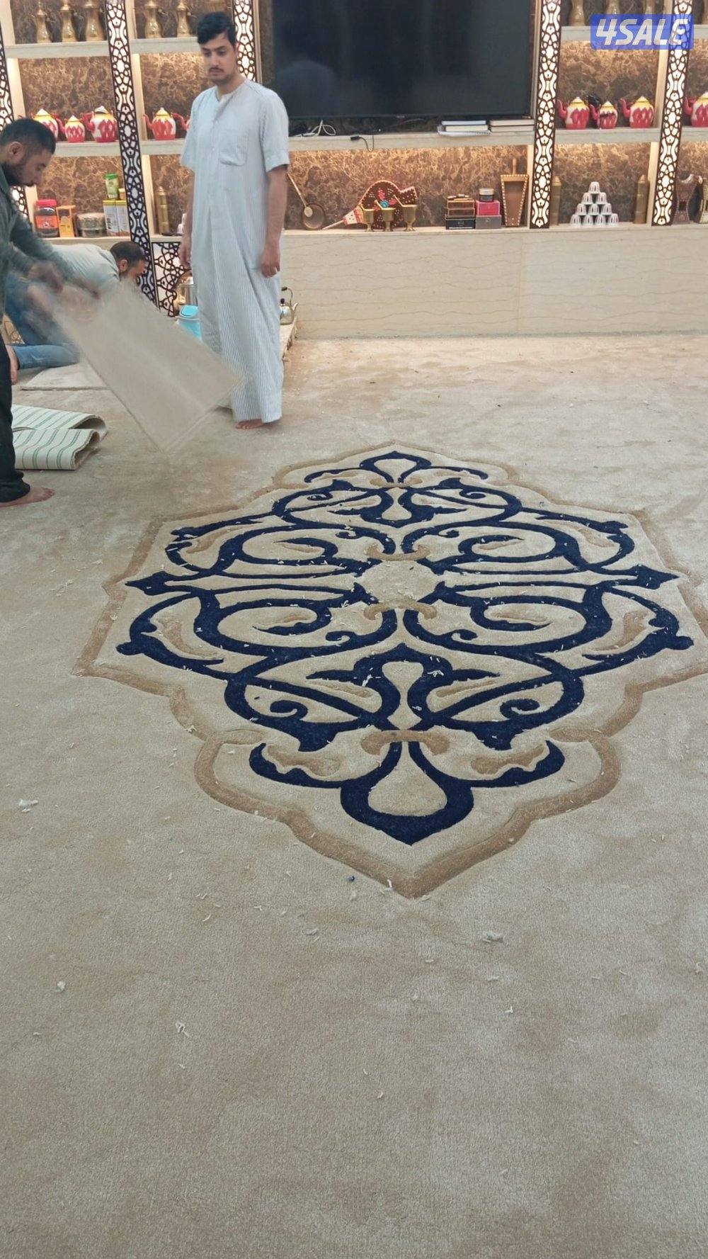 سجاد حفر يدوي تصميم حسب الطلب2