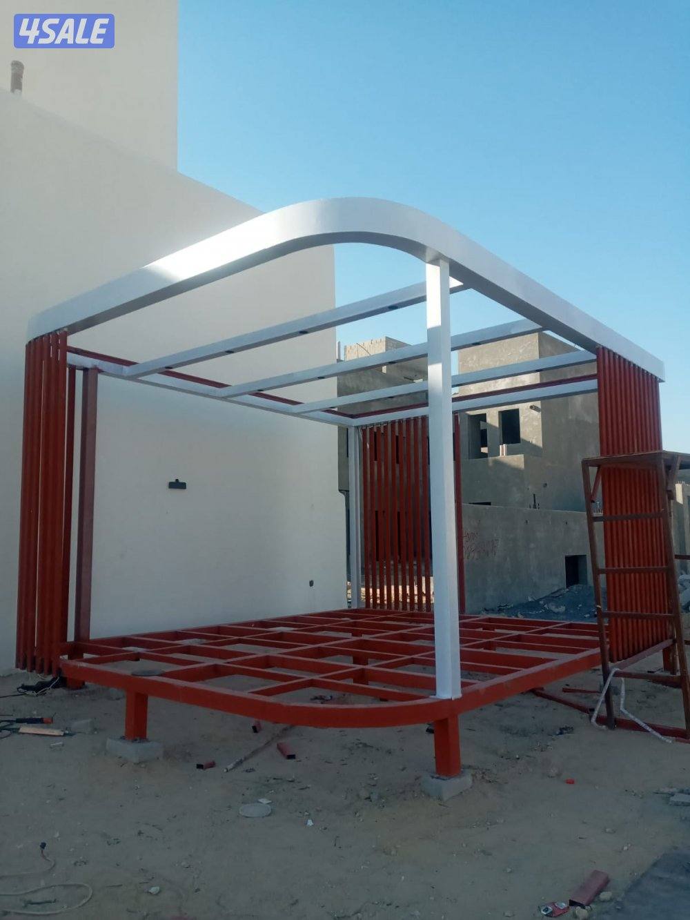 حداد عام مظلات سندوتش بانل أسوار حديق جميع مناطق الكويت9