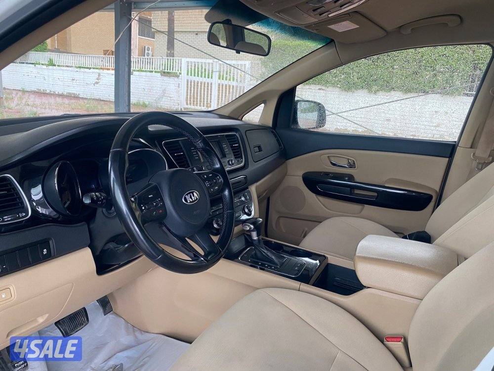 كيا كرنفال 2018 عداد140 الف سيرفس منتظم وارد الوكاله4