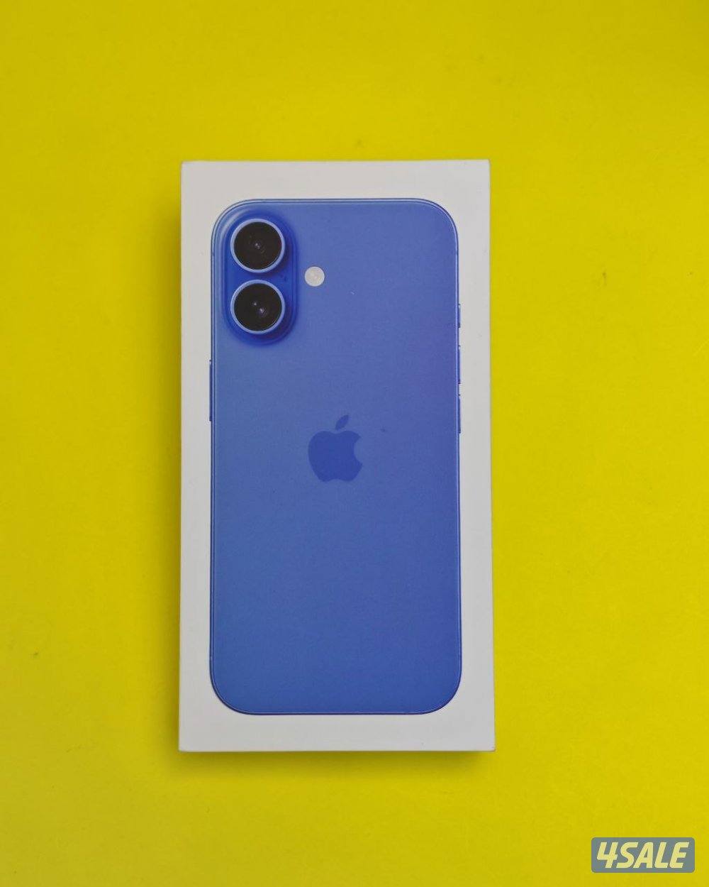 ايفون 16 – 128 جيجا أزرق الترامارين نسبة البطارية 100% مستعمل كالجديد0