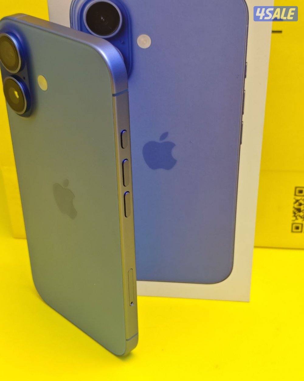 ايفون 16 – 128 جيجا أزرق الترامارين نسبة البطارية 100% مستعمل كالجديد4