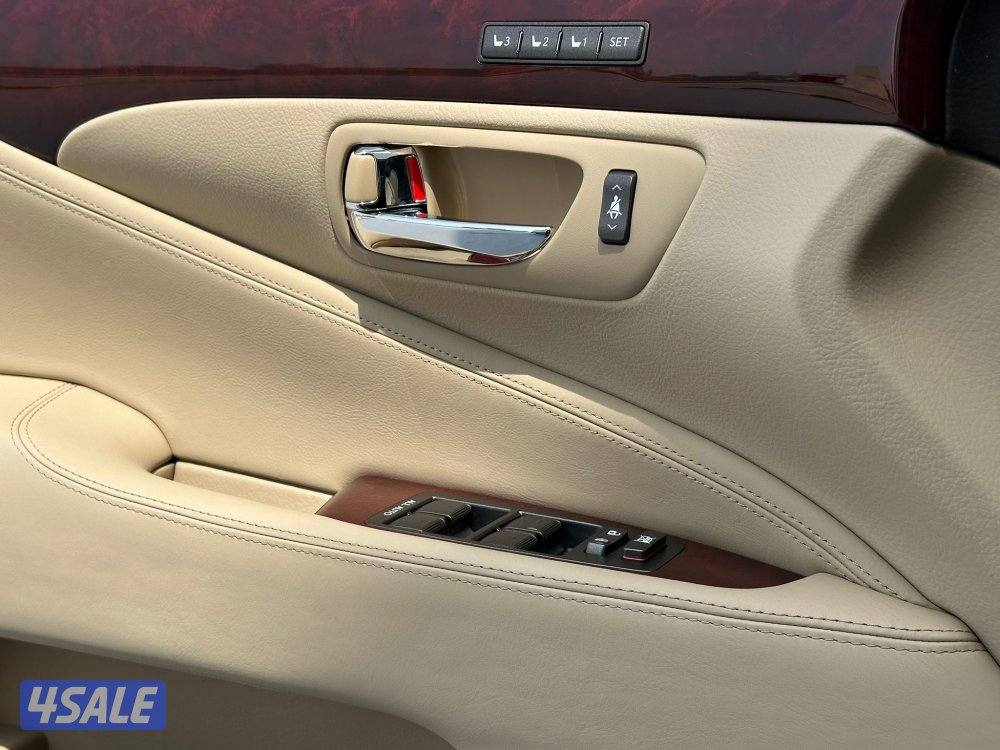 لكزسLS460L موديل2008 عداد38الف وارد الساير سيرفس منتظم بحاله نادره11