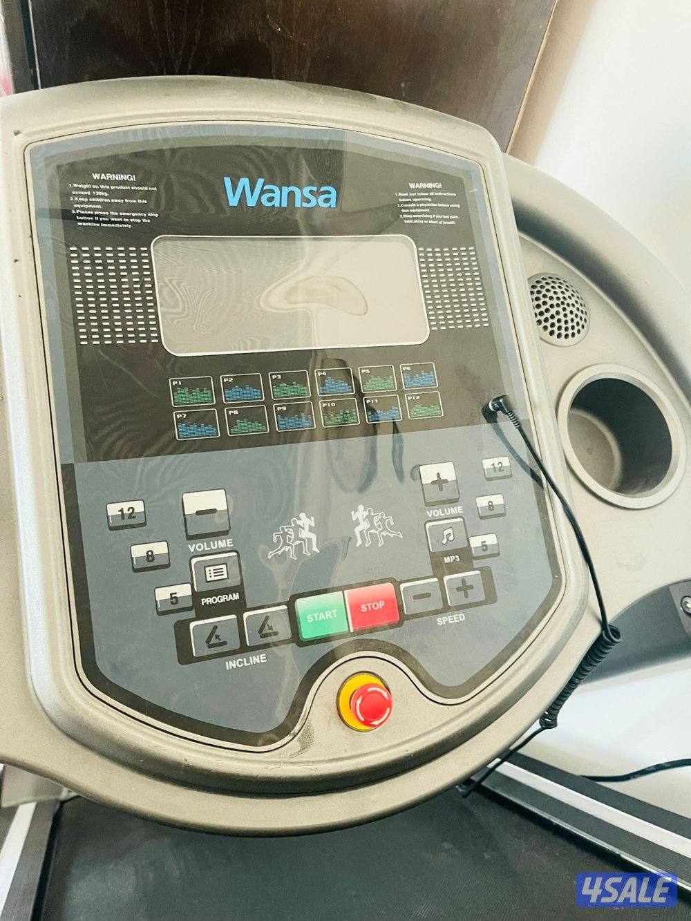 جهاز مشي Wansa شبه جديد - حمولة 130kg -1