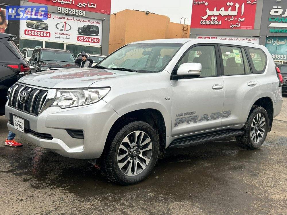 تويوتا لاند كروزر برادو TX.L موديل 2023 ماشى 18.000 k.m   وارد الساير.7