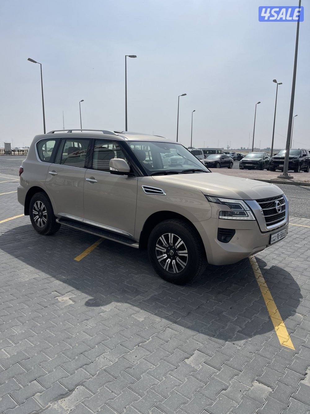 نيسان باترول تيتانيوم وارد الخليج صبغ الوكاله شرط الفحص1