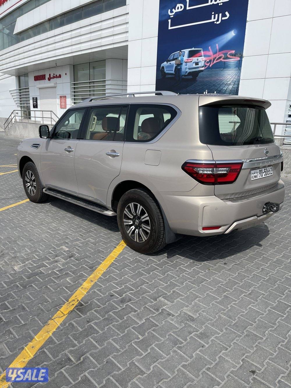 نيسان باترول تيتانيوم وارد الخليج صبغ الوكاله شرط الفحص2