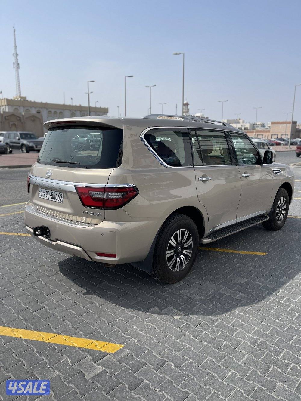 نيسان باترول تيتانيوم وارد الخليج صبغ الوكاله شرط الفحص3