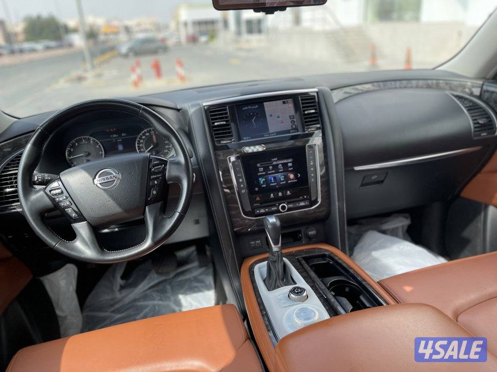 نيسان باترول تيتانيوم وارد الخليج صبغ الوكاله شرط الفحص9