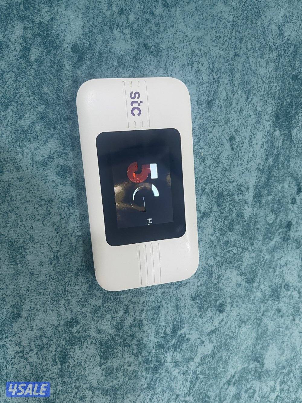 راوتر متنقل stc فايف جي 5g نظيف وشغال تمام3