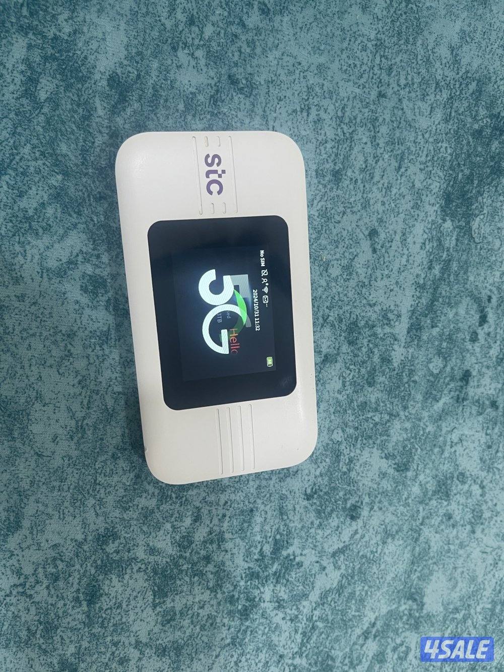 راوتر متنقل stc فايف جي 5g نظيف وشغال تمام7