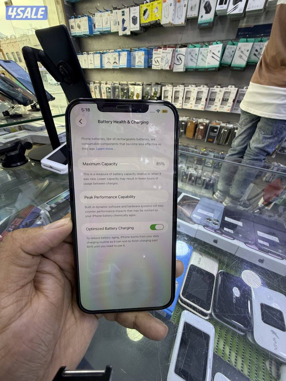 iPhone 12 Pro Max 256gb battery 85%2