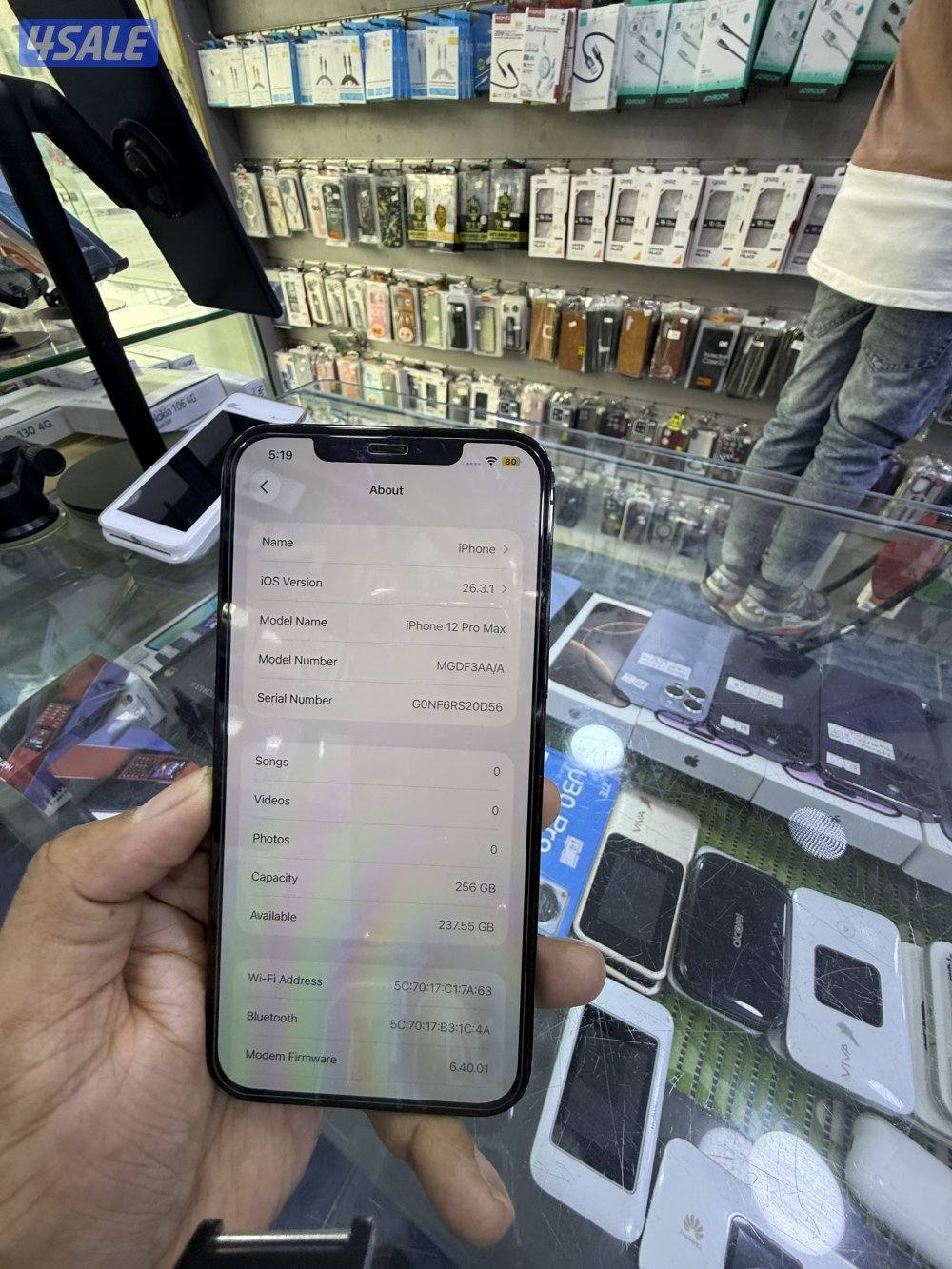 iPhone 12 Pro Max 256gb battery 85%3