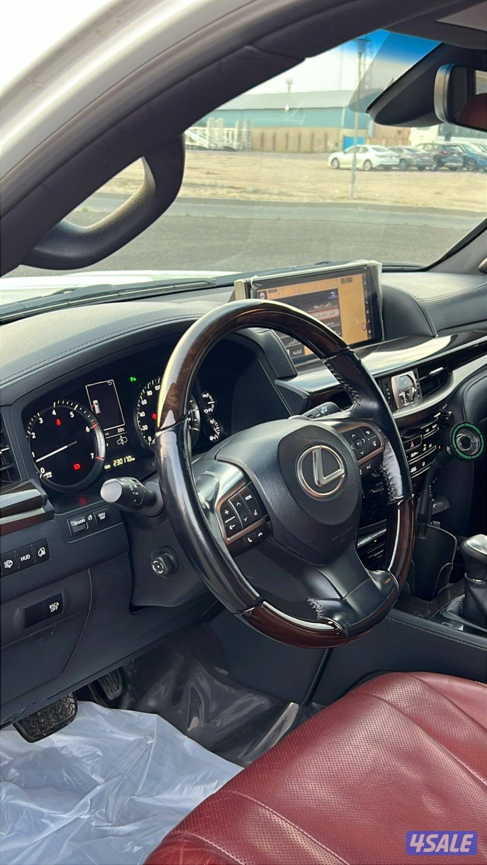 للبيع لكزس2016وارد قطر6