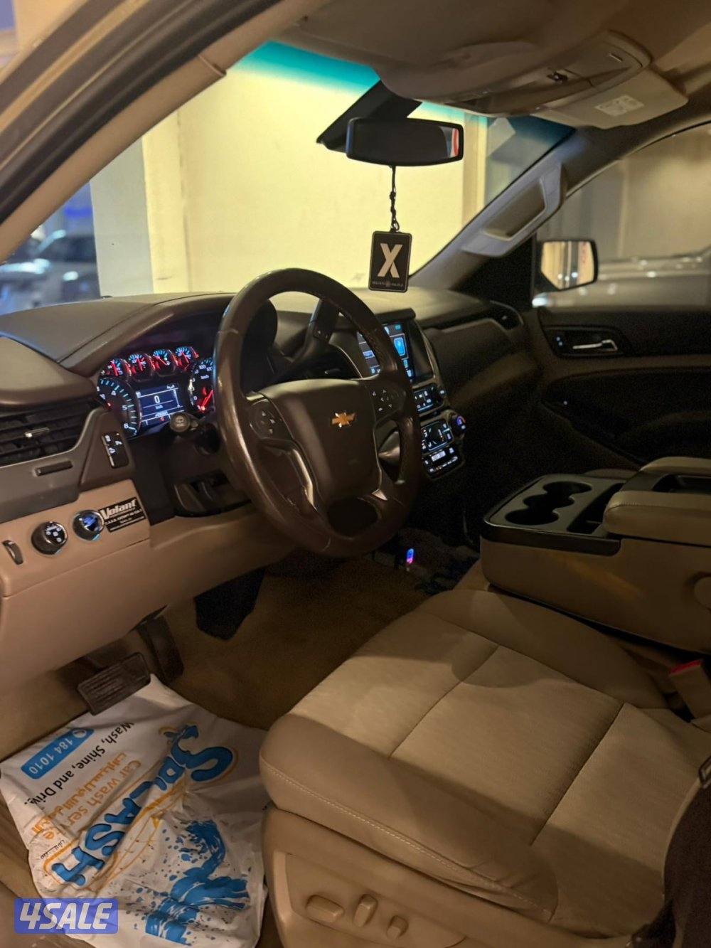 للبيع تاهو 2017 صبغ الوكاله دبل قير بجياس وكالته3